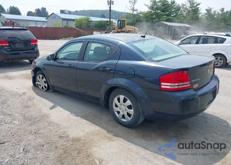 2008 Dodge Avenger Se из США, поврежденный, VIN 1B3LC46R28N241687